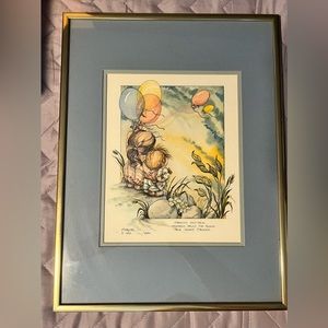 Framed Jody Bergsma Print (1982)